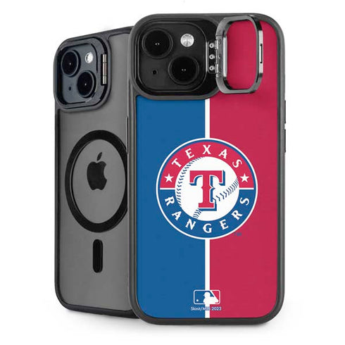 MLB Texas Rangers Split iPhone 14 Kickstand Case